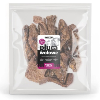 UNISZKI - PŁUCA WOŁOWE dla psa 200g