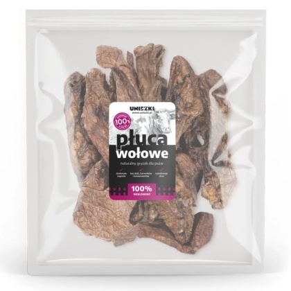 UNISZKI - PŁUCA WOŁOWE dla psa 200g