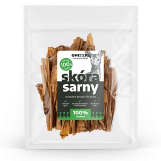 UNISZKI - SKÓRA SARNY dla psa 100g