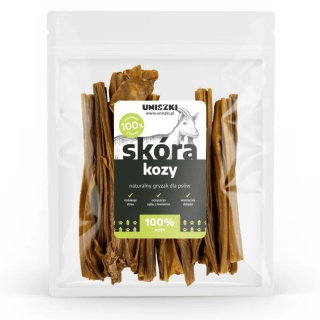 UNISZKI - SKÓRA KOZY dla psa 100g