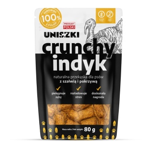 UNISZKI CRUNCHY INDYK – SZAŁWIA POKRZYWA 80G