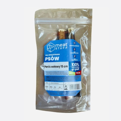 Meat Stuff - Penis wołowy 15 cm dla psa (2szt.)
