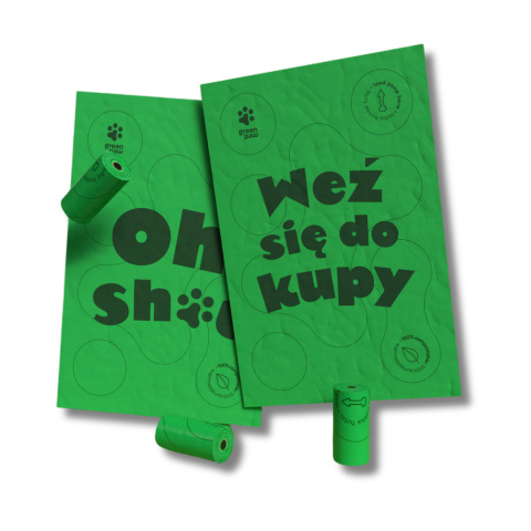 biodegradowlane i kompostowalne worki na psie odchody green paw - workokupy pieskobox biodegradowlane i kompostowalne worki na psie odchody green paw - workokupy pieskobox