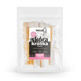 UNISZKI - SKÓRA KRÓLIKA Z FUTREM 100g