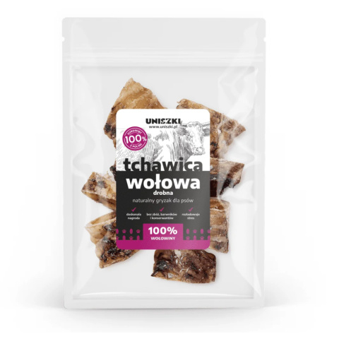 Uniszki Tchawica wołowa drobna 100g Uniszki Tchawica wołowa drobna 100g