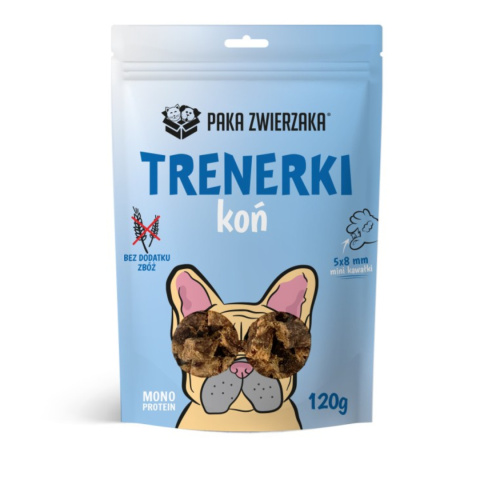 Paka Zwierzaka Trenerki z Koniną 120g Paka Zwierzaka Trenerki z Koniną 120g