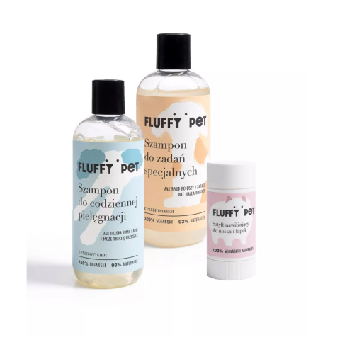 FLUFFY PET - SZAMPON DLA PSA DO CODZIENNEJ PIELĘGNACJI 300Ml FLUFFY PET - SZAMPON DLA PSA DO CODZIENNEJ PIELĘGNACJI 300Ml