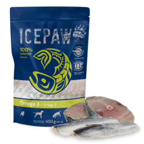 ICEPAW High Premium Omega-3 - makrela i śledź dla psów (400g