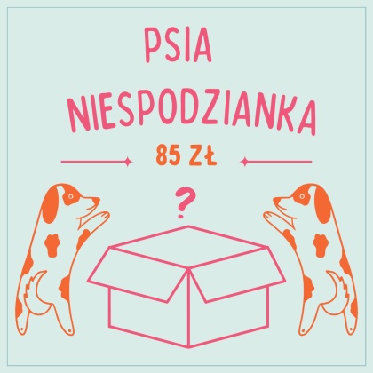 Mystery box niespodzianka dla psa - 85 zł