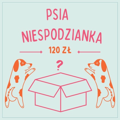 Mystery box niespodzianka dla psa - 120 zł