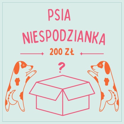 Mystery box niespodzianka dla psa - 200zł