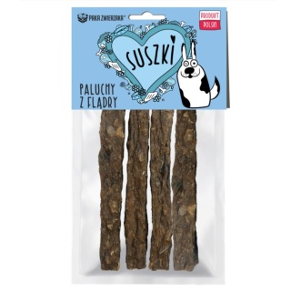 PAKA ZWIERZAKA - Paluchy z flądry 4szt. (60g)