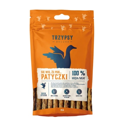 TRZYPSY - PATYCZKI KACZKA dla psa 70g