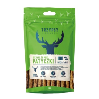 TRZYPSY - PATYCZKI JELEŃ dla psa 70g