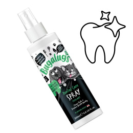 Bugalugs Dental Care Spray 200ml - spray do zębów dla psa i kota, nie wymagający szczotkowania