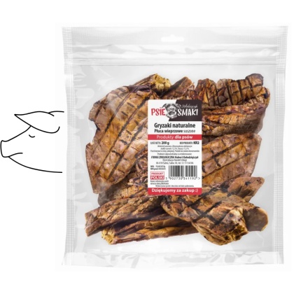 Psie Smaki - Suszone Płuca Wieprzowe 200g