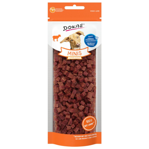 DOKAS Minis jagnięcina 70g pieskobox