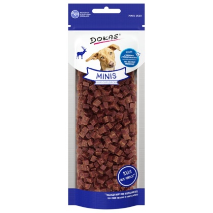 DOKAS Minis - drobne smaczki z jeleniem 60g