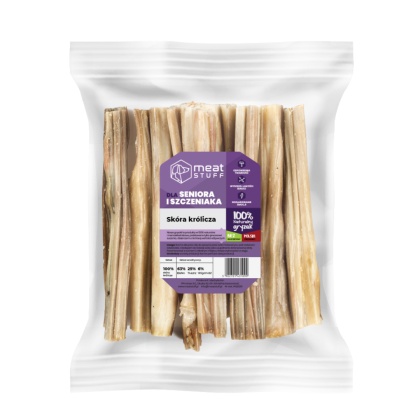Meat Stuff - Skóra królika dla psa 250g