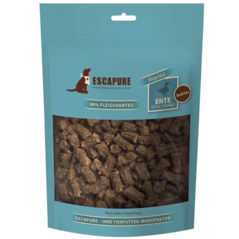Escapure - miękkie przysmaki dla psa kaczką 150g