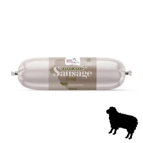 Syta Micha Prime Meat Sausage - kiełbaska treningowa dla psa -Jagnięcina 80g Syta Micha Prime Meat Sausage - kiełbaska treningowa dla psa -Jagnięcina 80g