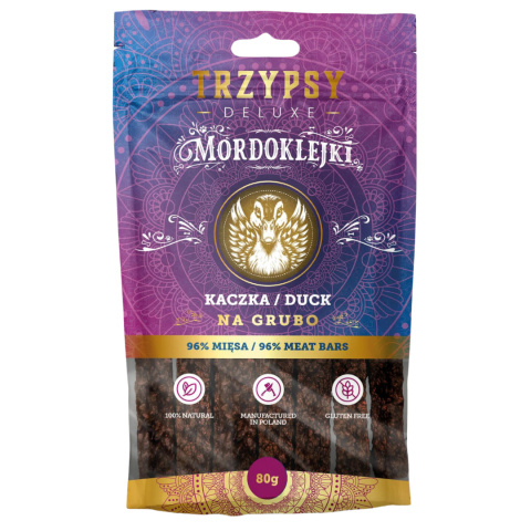 TRZYPSY MORDOKLEJKI NA GRUBO Z KACZKI 80G TRZYPSY MORDOKLEJKI NA GRUBO Z KACZKI 80G