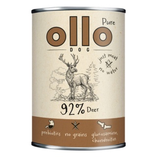 Ollo – karma mokra dla psa z jeleniem 400g