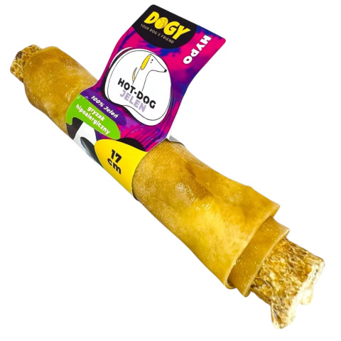 DOGY HYPO - Hot-Dog z Jelenia 17cm DOGY HYPO - Hot-Dog z Jelenia 17cm