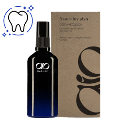 AIO Nature - Naturalny płyn odświeżający do higieny jamy ustnej dla psa 100ml