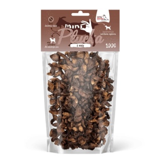 SYTA MICHA MINI Płucka kozie dla psa 100g