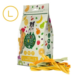 Garden Bites - Fruity Dental Swirls "L" 15 szt.