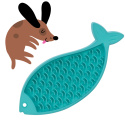 Trixie Lick'n'Snack Mat - lickmata dla kota lub psa - ryba Trixie Lick'n'Snack Mat - lickmata dla kota lub psa - ryba