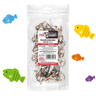 Psie Smaki - Suszone Szprotki 50g