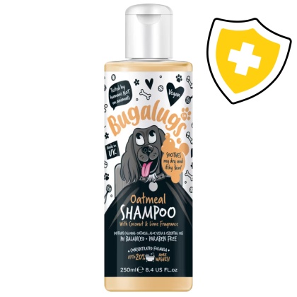 Bugalugs - Owsiany szampon łagodzący podrażnienia dla psa 250ml