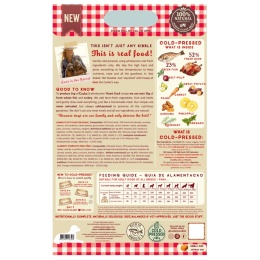 Cooka’s Cookies Country Roast – półwilgotna karma tłoczona na zimno z kaczką, rybą i batatami dla psa 3 kg