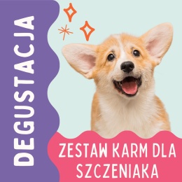 Degustacja – zestaw karm dla szczeniaka | PieskoBox