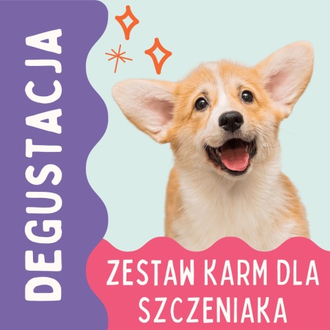 Degustacja – zestaw karm dla szczeniaka | PieskoBox