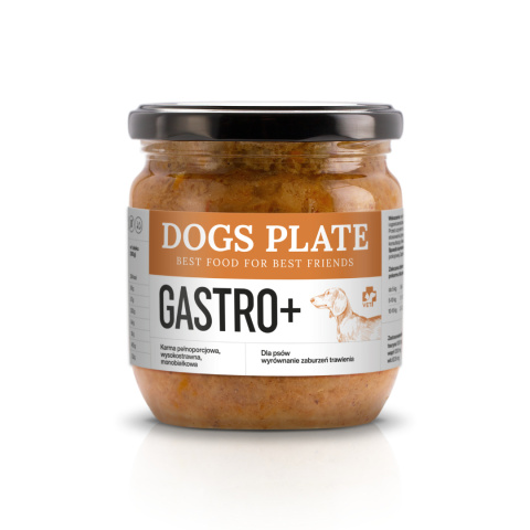 Dogs Plate - Gotowana karma z kangura dla psa 360g