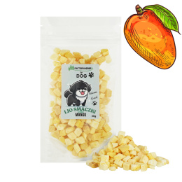 FACTORYHERBS - Liofilizowane MANGO smaczki dla psa 20g