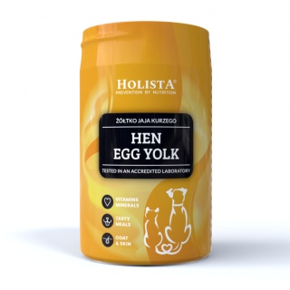 Holista - Żółtko jaj w proszku dla psa (Egg Yolk) 120g