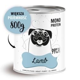 Karma mokra PEPE Lamb – naturalna, monobiałkowa z jagnięciną