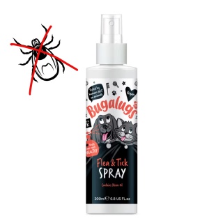 Bugalugs - spray ochronny na pchły i kleszcze dla psa i kota 200ml
