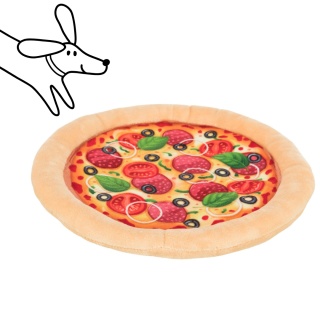 TRIXIE szeleszcząca PIZZA zabawka dla psa 26 cm