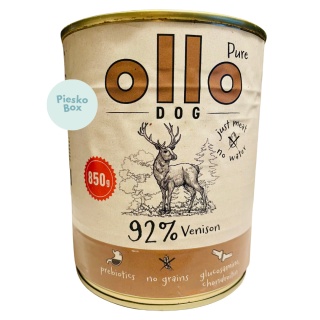 Ollo – karma mokra dla psa z jeleniem 850g