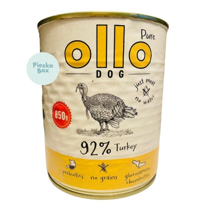 Ollo - karma mokra dla psa z indykiem 850g