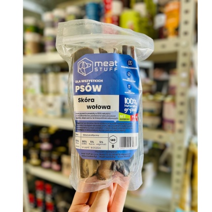 Meat Stuff - Skóra wołowa dla psa 140g