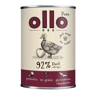 Ollo - karma mokra dla psa Kaczka z Jabłkiem 850g