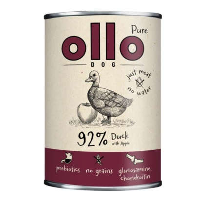 Ollo - karma mokra dla psa Kaczka z Jabłkiem 850g