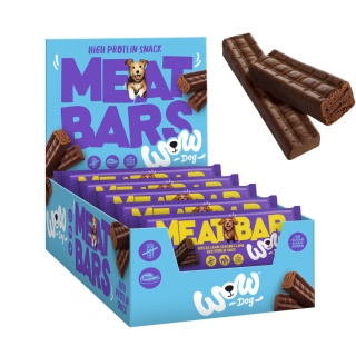 WOW DOG - batonik mięsny z jelenia i jagnięciny dla psa 40g