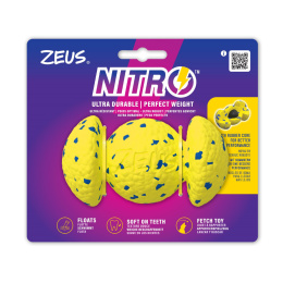 Zeus - Nitro zabawka dla psa z gumowym rdzeniem 12,4 cm